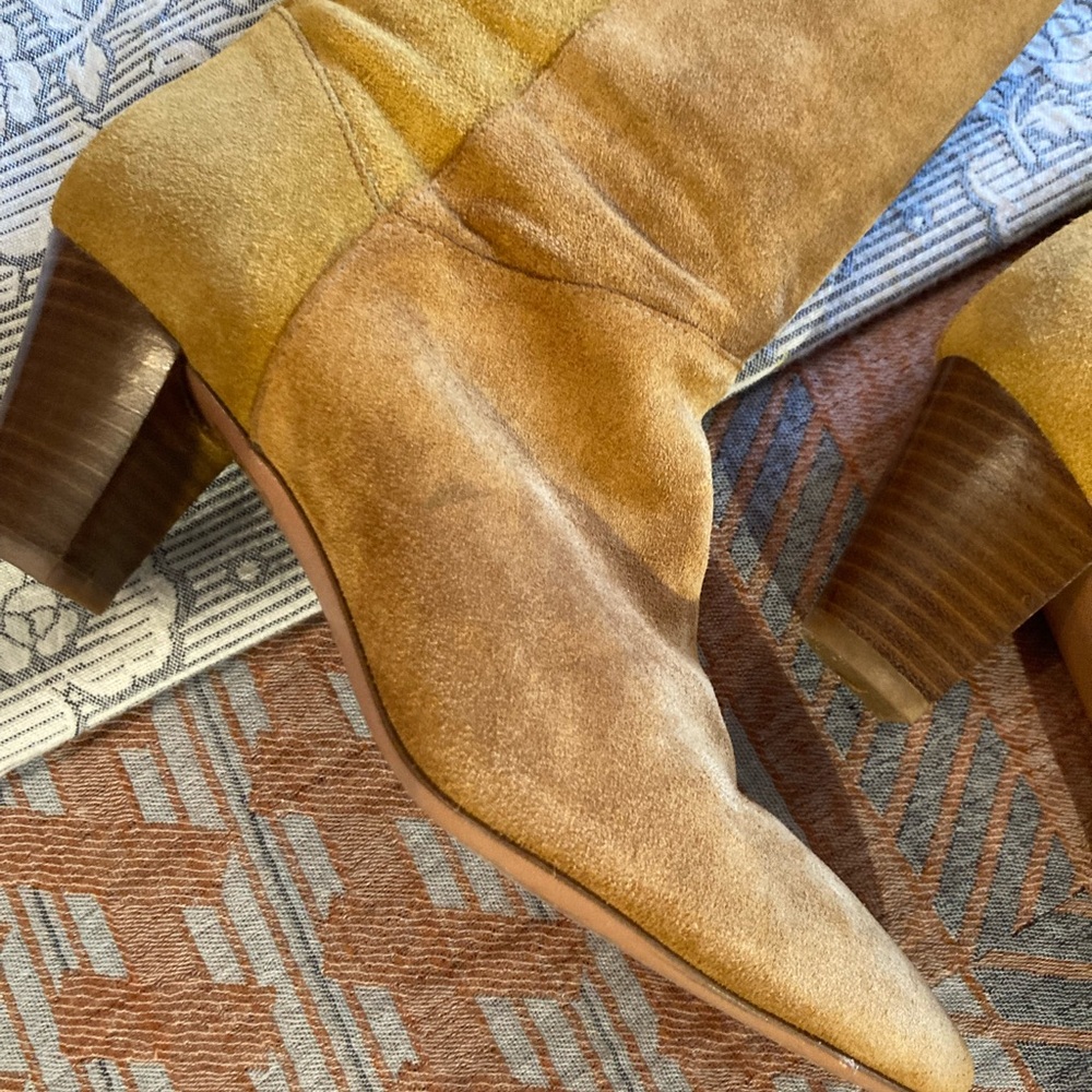 Ba&sh knee high two tones suede boots - Picture 5 of 16